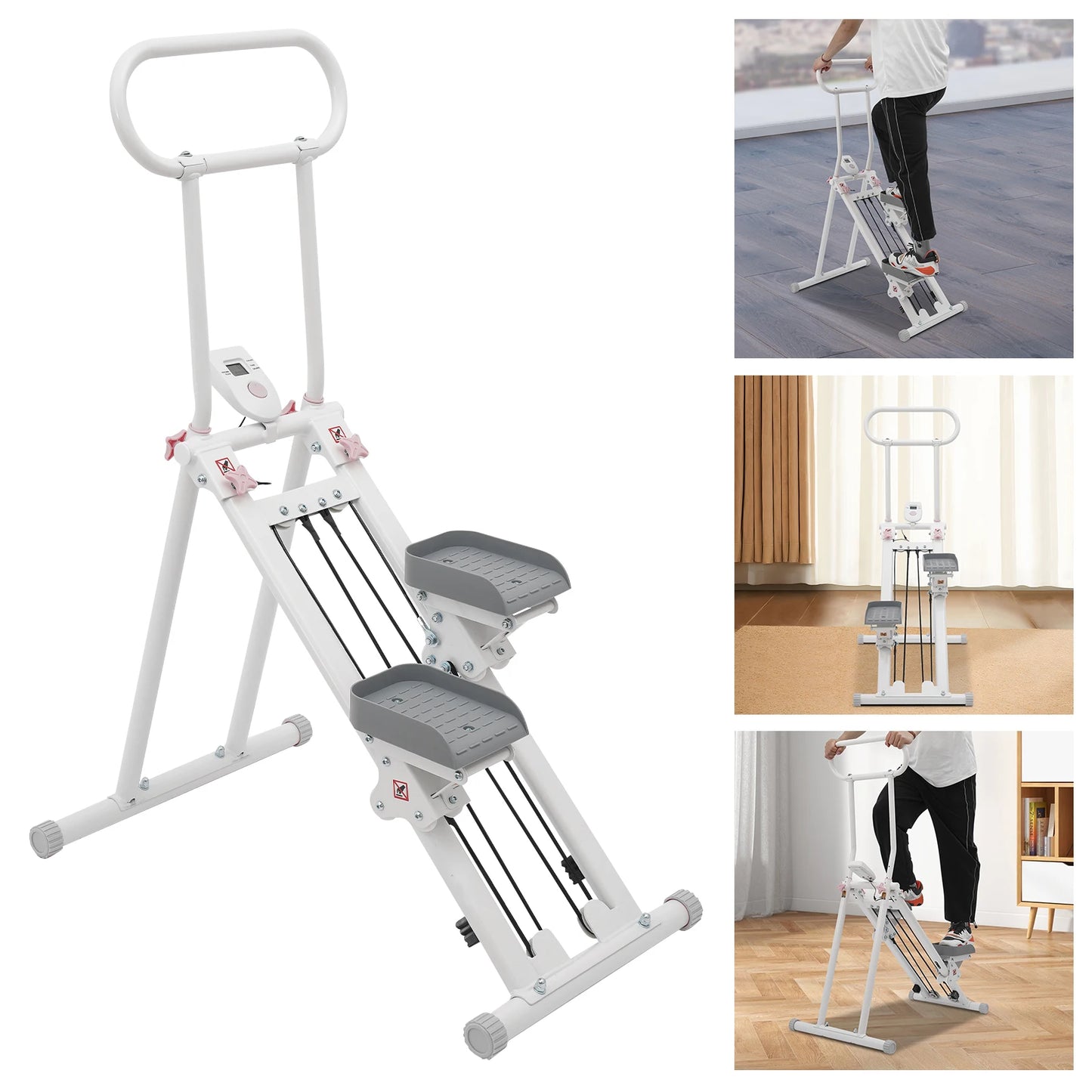 EverydayNecessitiesShop25 Foldable Stair Stepper Home Gym
