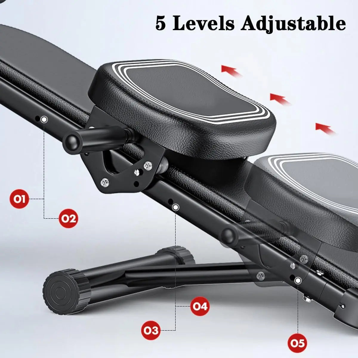 Adjustable Ab Trainer Machine for Core Strength by NoEnName
