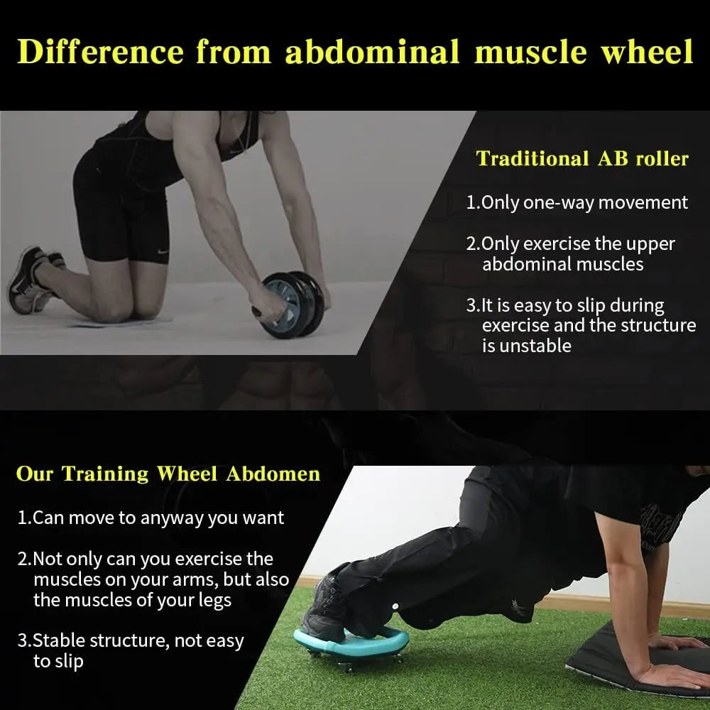 Ab Roller Wheel for Core Workout by NoEnName