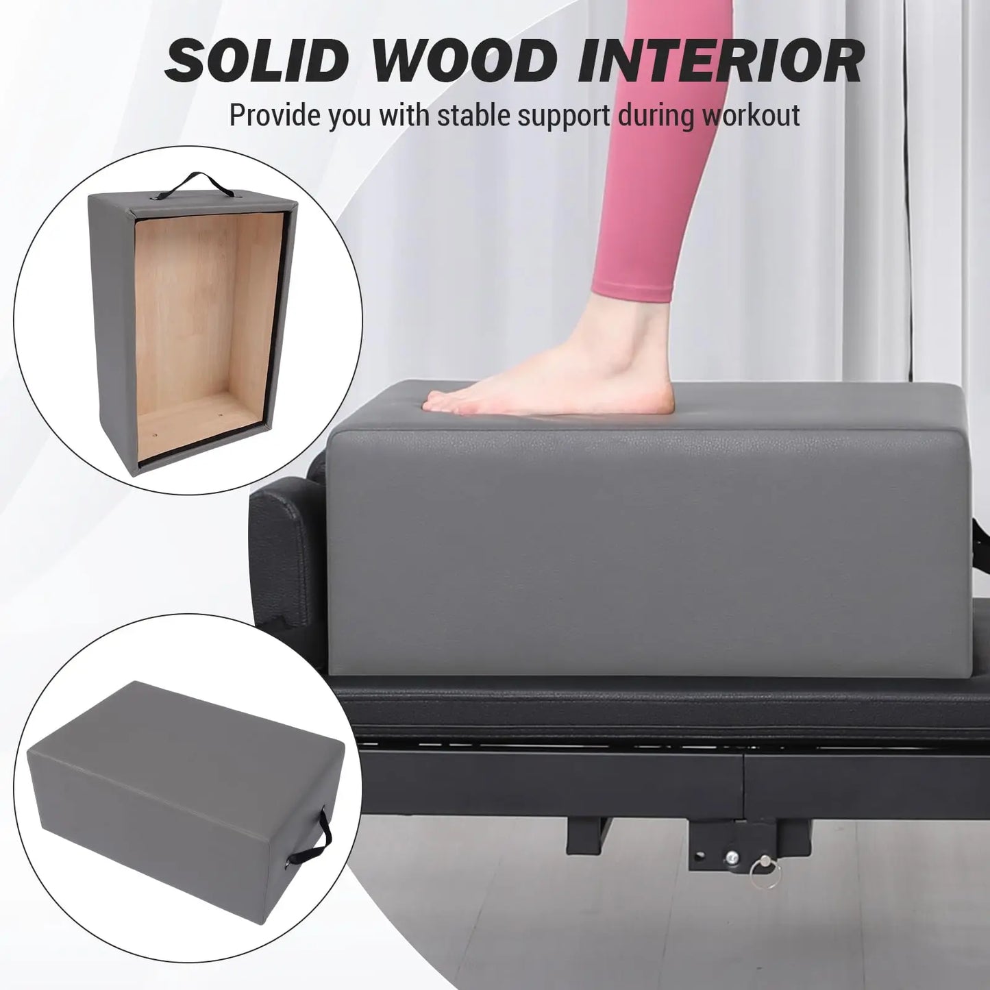 EverydayNecessitiesShop25 Pilates Reformer Foldable Home Gym