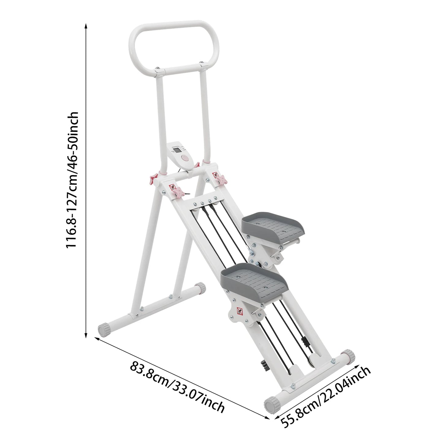 EverydayNecessitiesShop25 Foldable Stair Stepper Home Gym