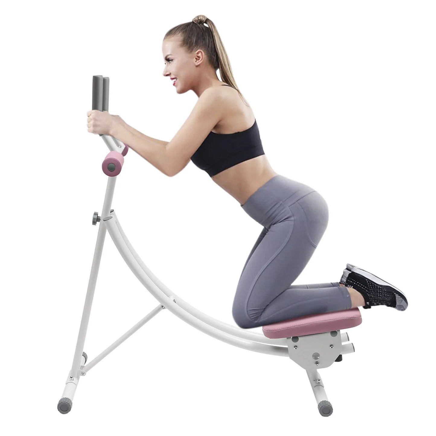 Ab Machine Coaster Core Trainer for Home Gym Workouts