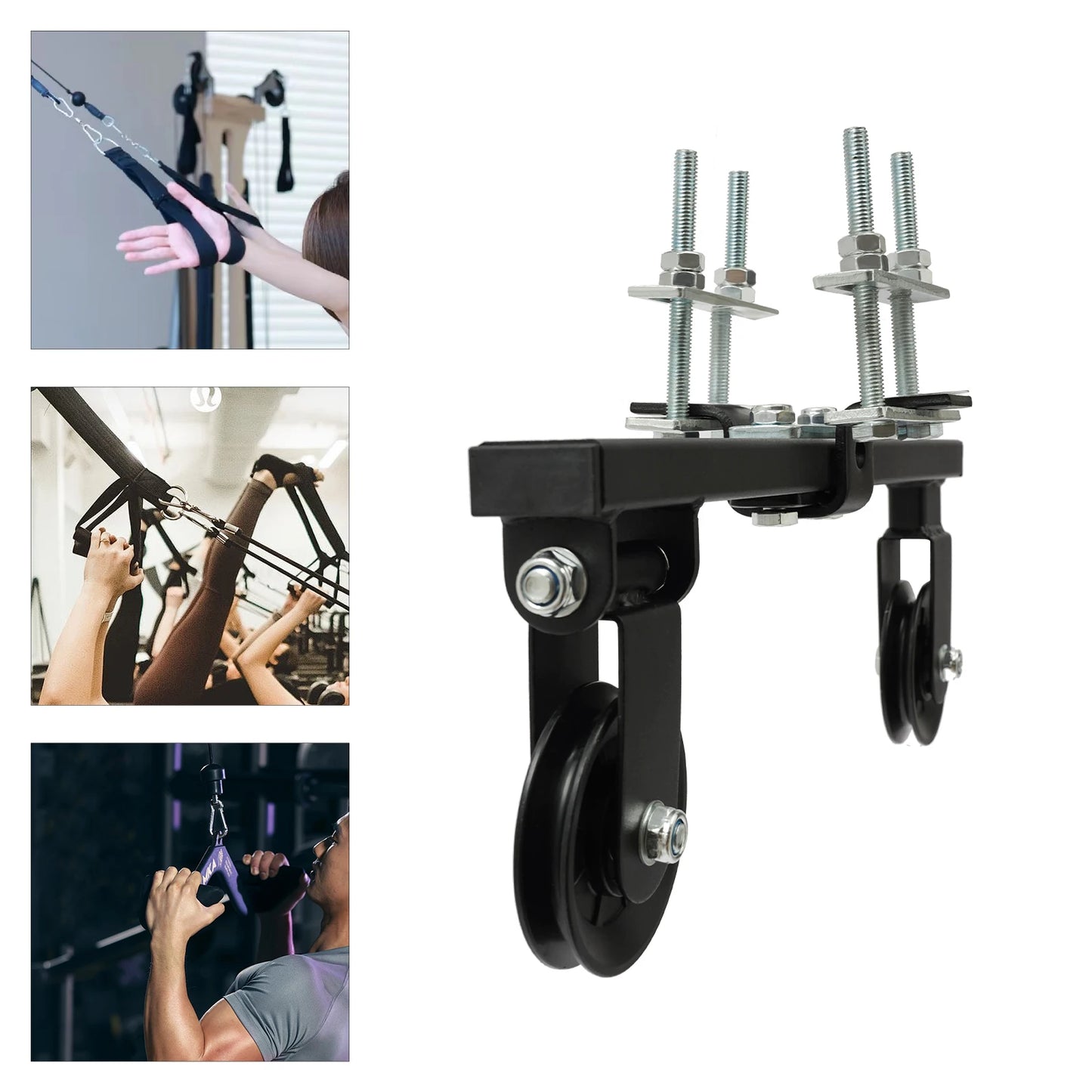Fitness Pulley Cable Machine by NoEnName for Home Workouts