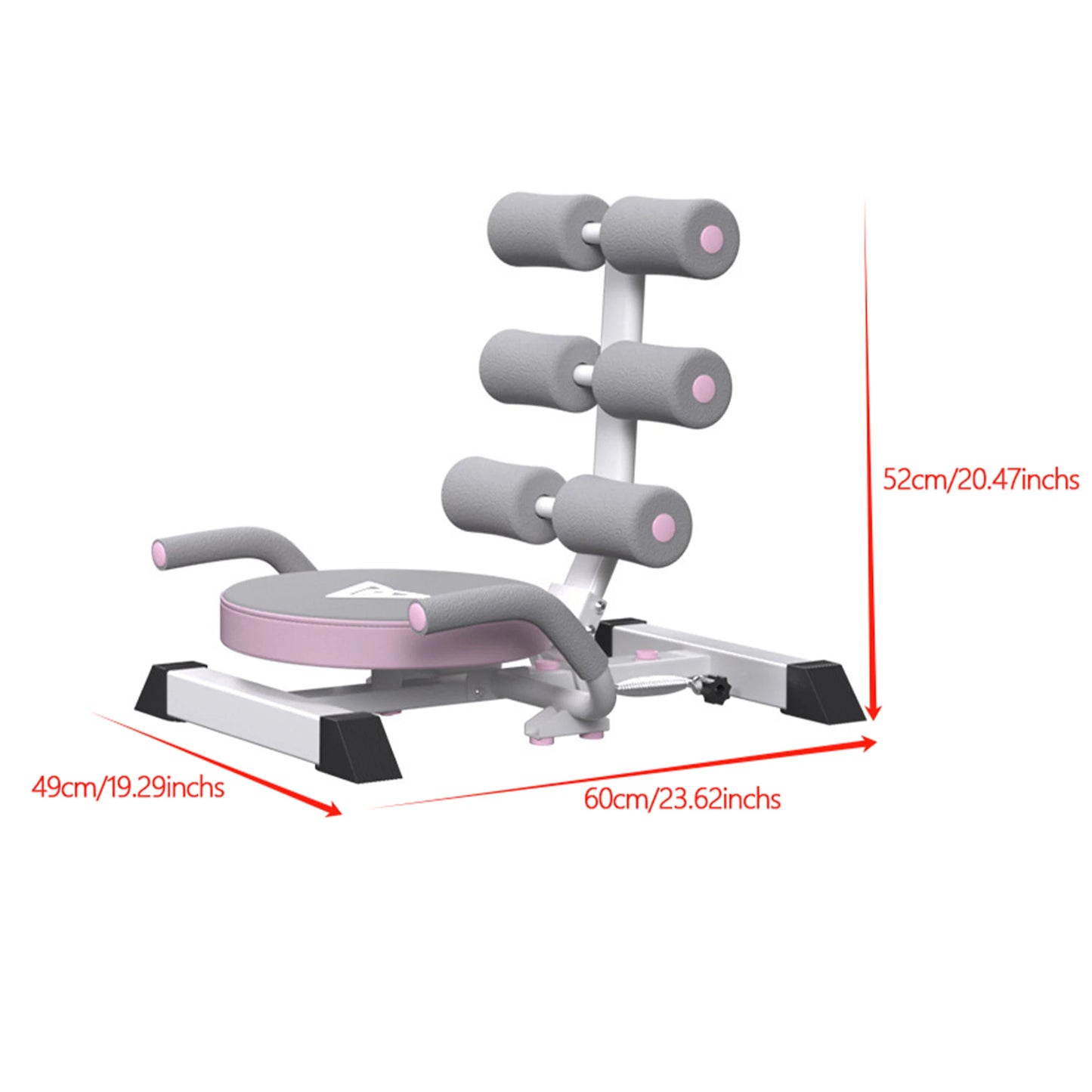 Ab Machine Sit Up Bench Core Fitness Equipment