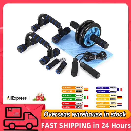 YOSOO 5 In 1 Home Workout Equipment Fitness Set