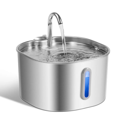 Stainless Steel Cat Water Fountain by NoEnName