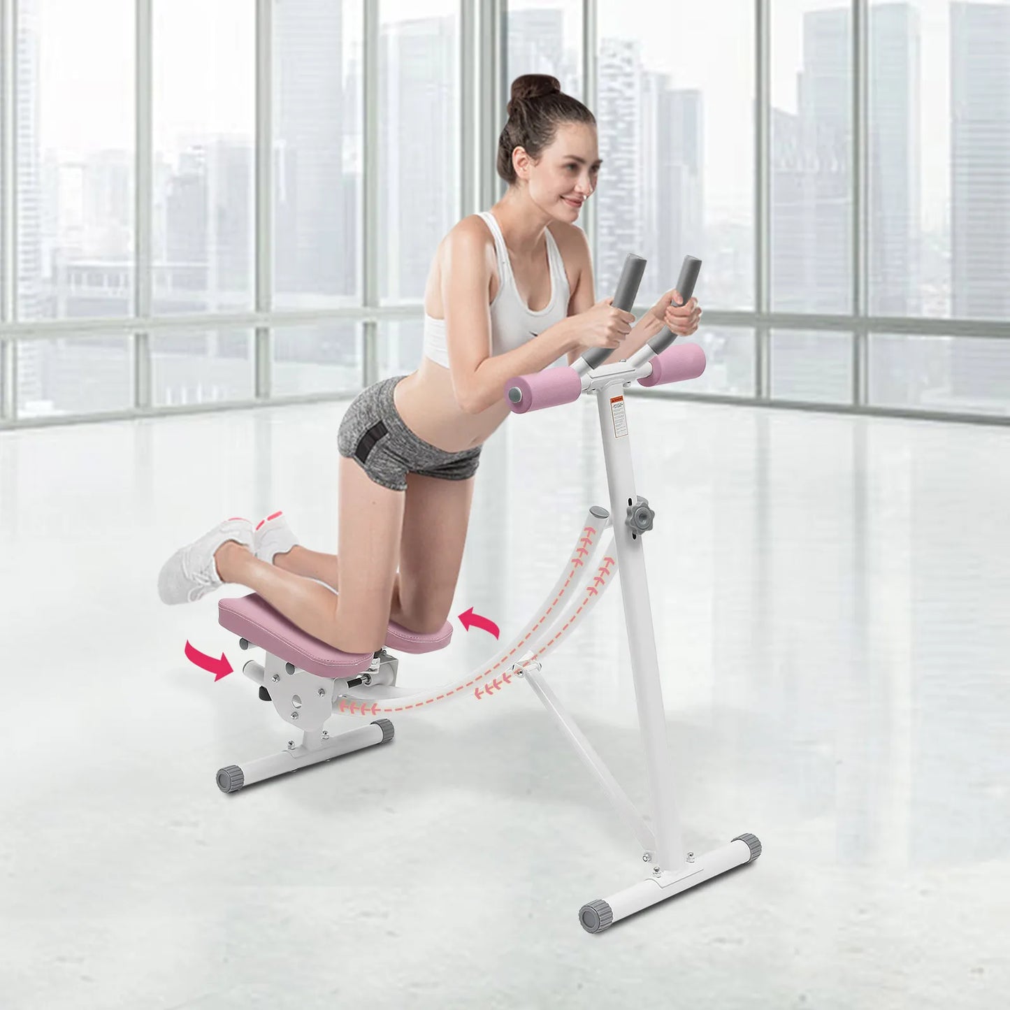 Foldable Ab Machine by NoEnName for Core Strength Training
