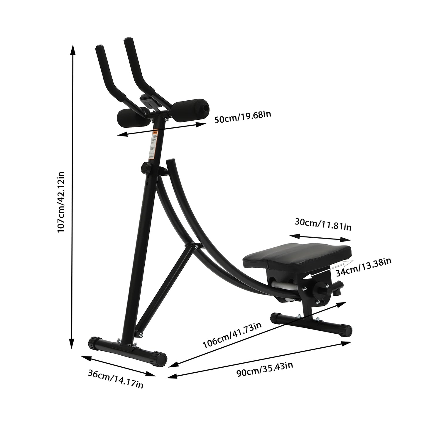 Ultimate Core Workout Ab Trainer Machine for Home Fitness