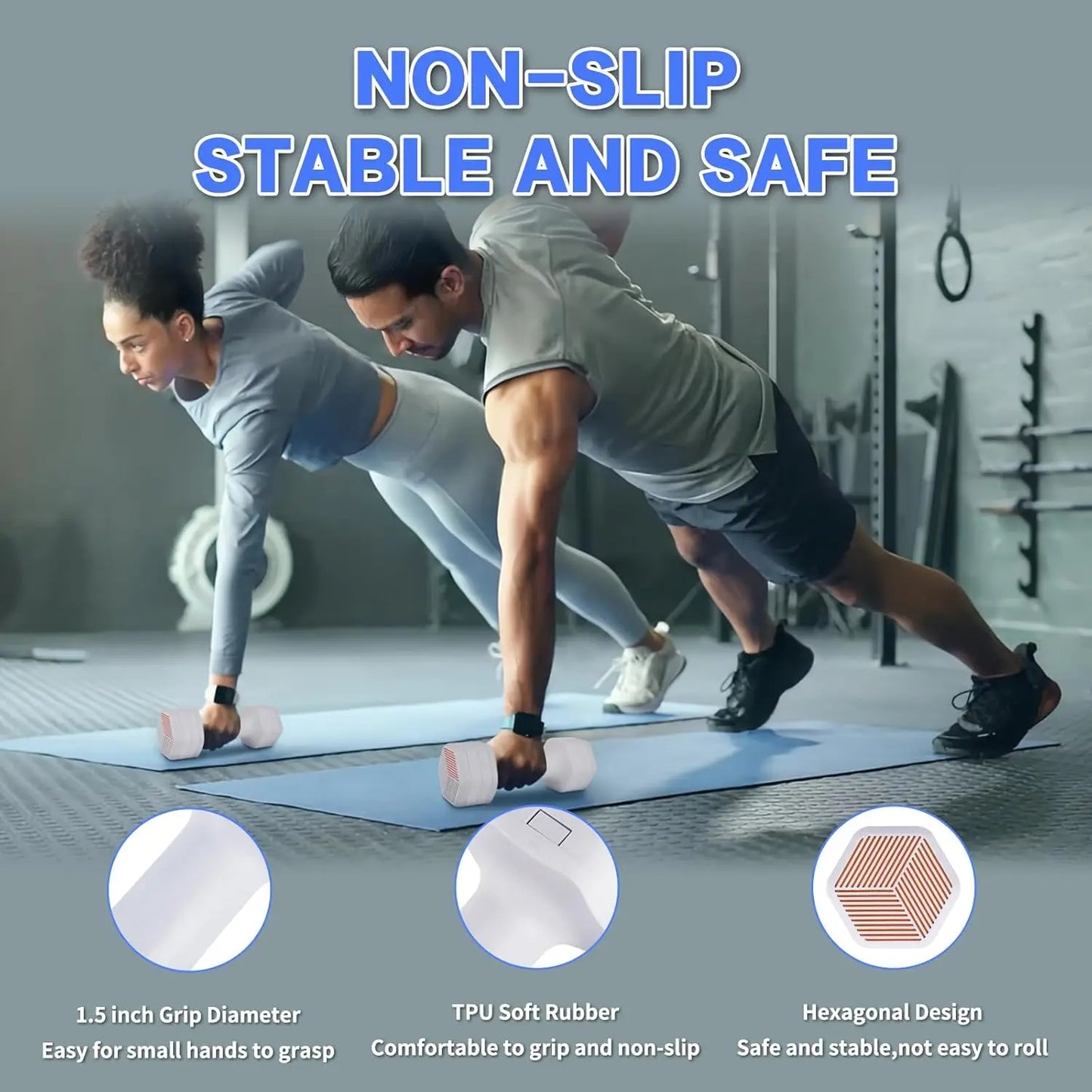 Four In One Adjustable Dumbbells Set For Home Gym Gear