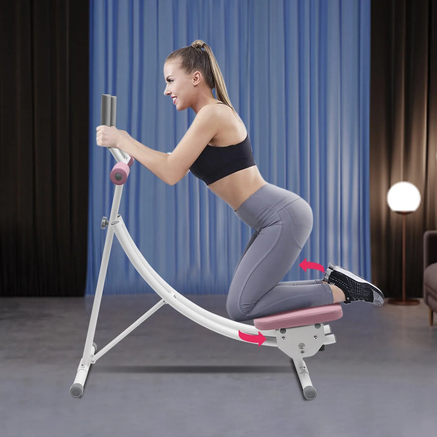 Foldable Ab Machine by NoEnName for Core Strength Training