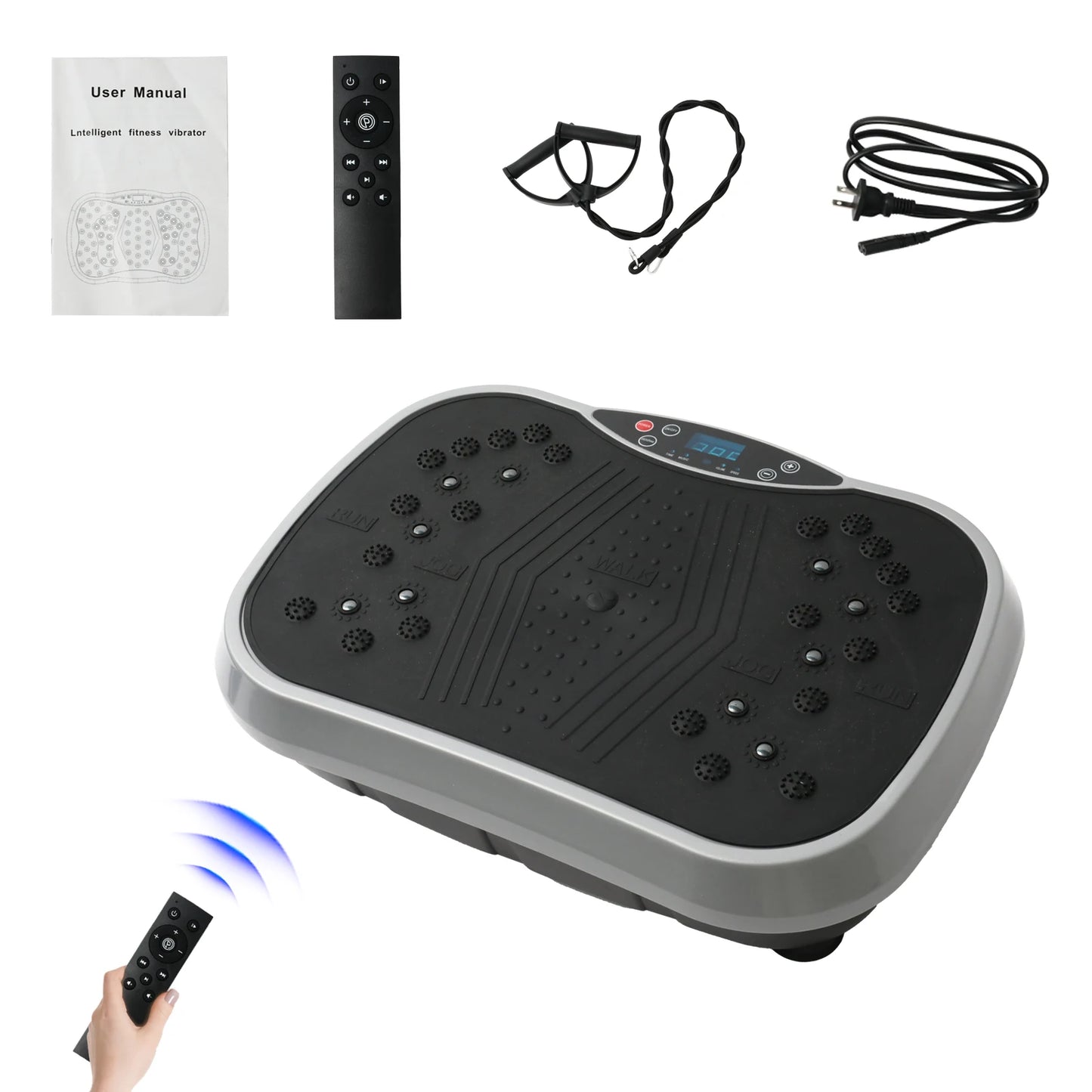 Vibration Plate Exercise Machine by N for Home Fitness