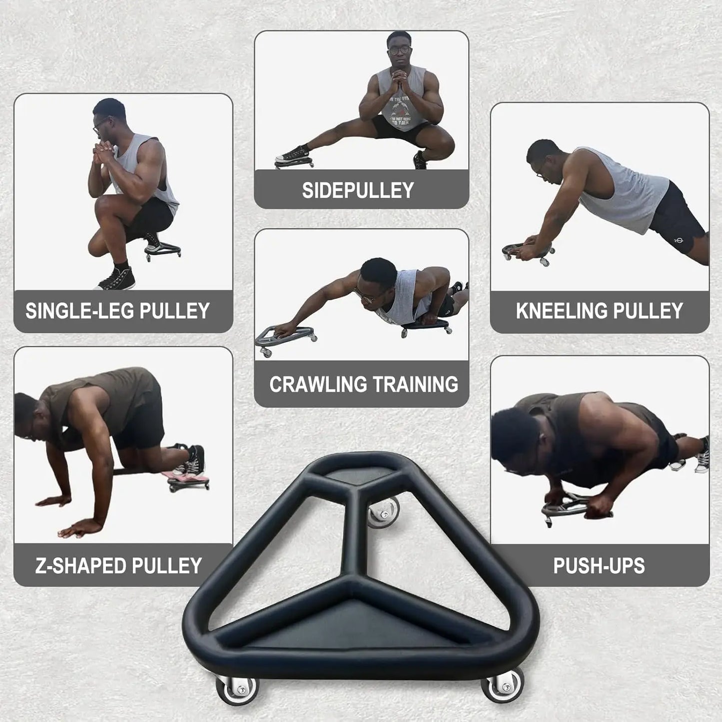 Ab Roller Wheel for Core Workout by NoEnName