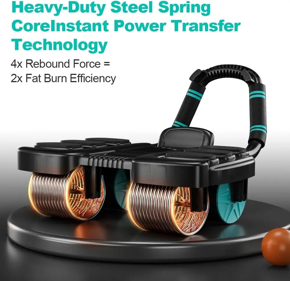 Automatic Rebound Ab Roller Wheel for Core Strength Training