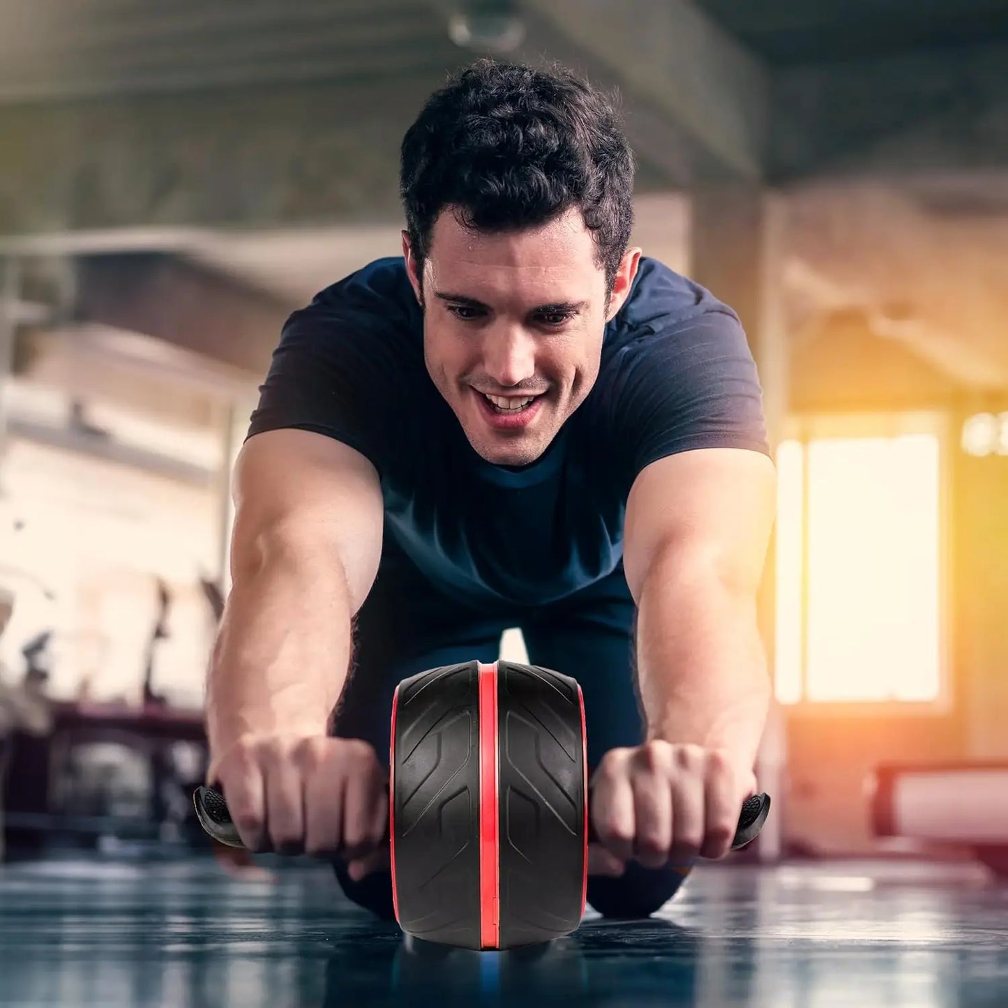 Ab Roller Wheel with Knee Pad for Effective Home Workouts