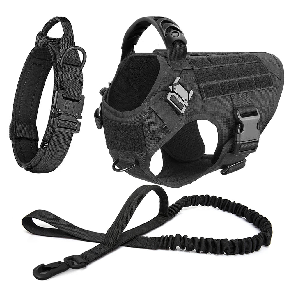 Petravel Large Dog Harness And Leash Set For Training