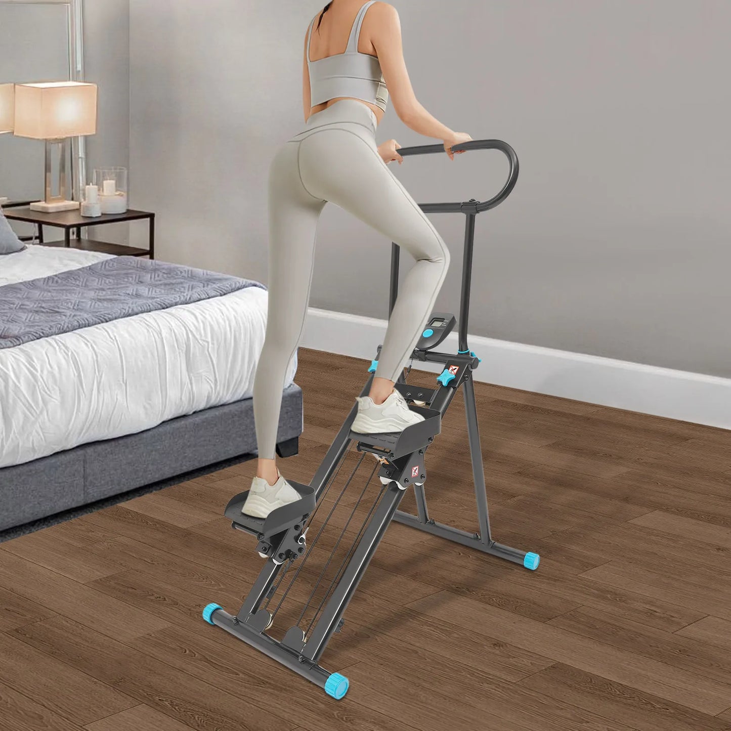 EverydayNecessitiesShop25 Foldable Stair Stepper Home Gym