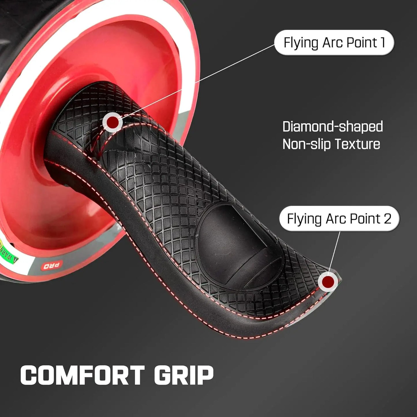 Ab Roller Wheel with Knee Pad for Effective Home Workouts