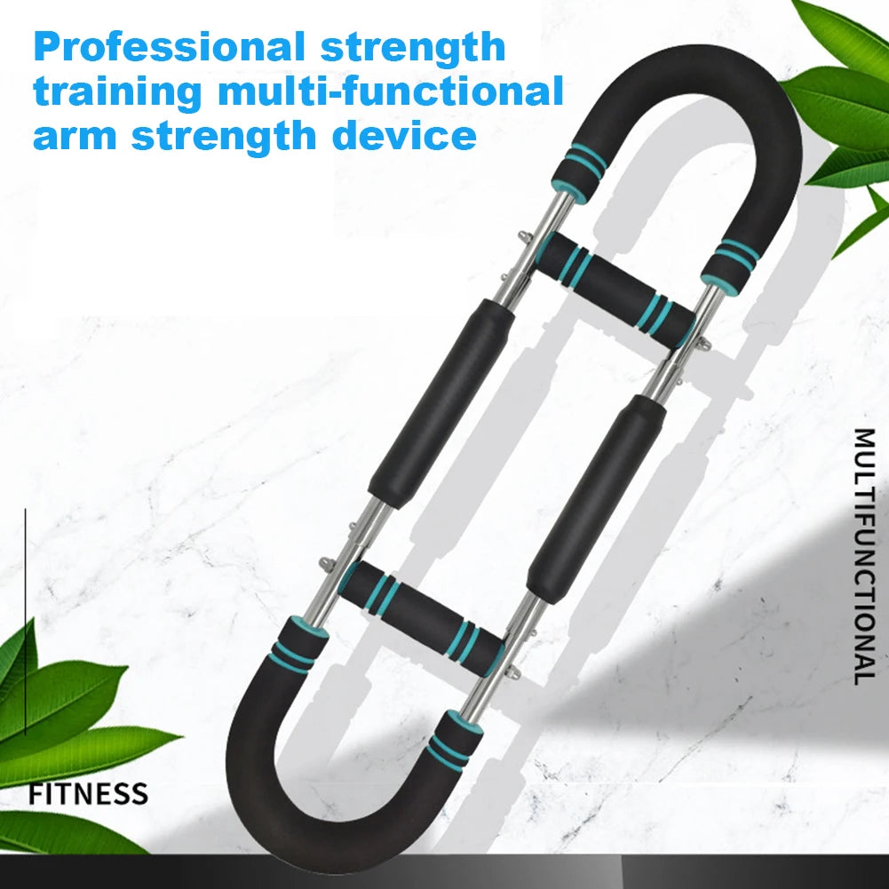 Twister Arm Exerciser With Foam Handle Portable Spring Bar