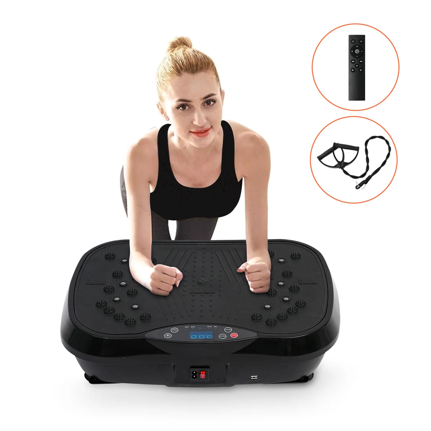 Vibration Plate Exercise Machine by N for Home Fitness
