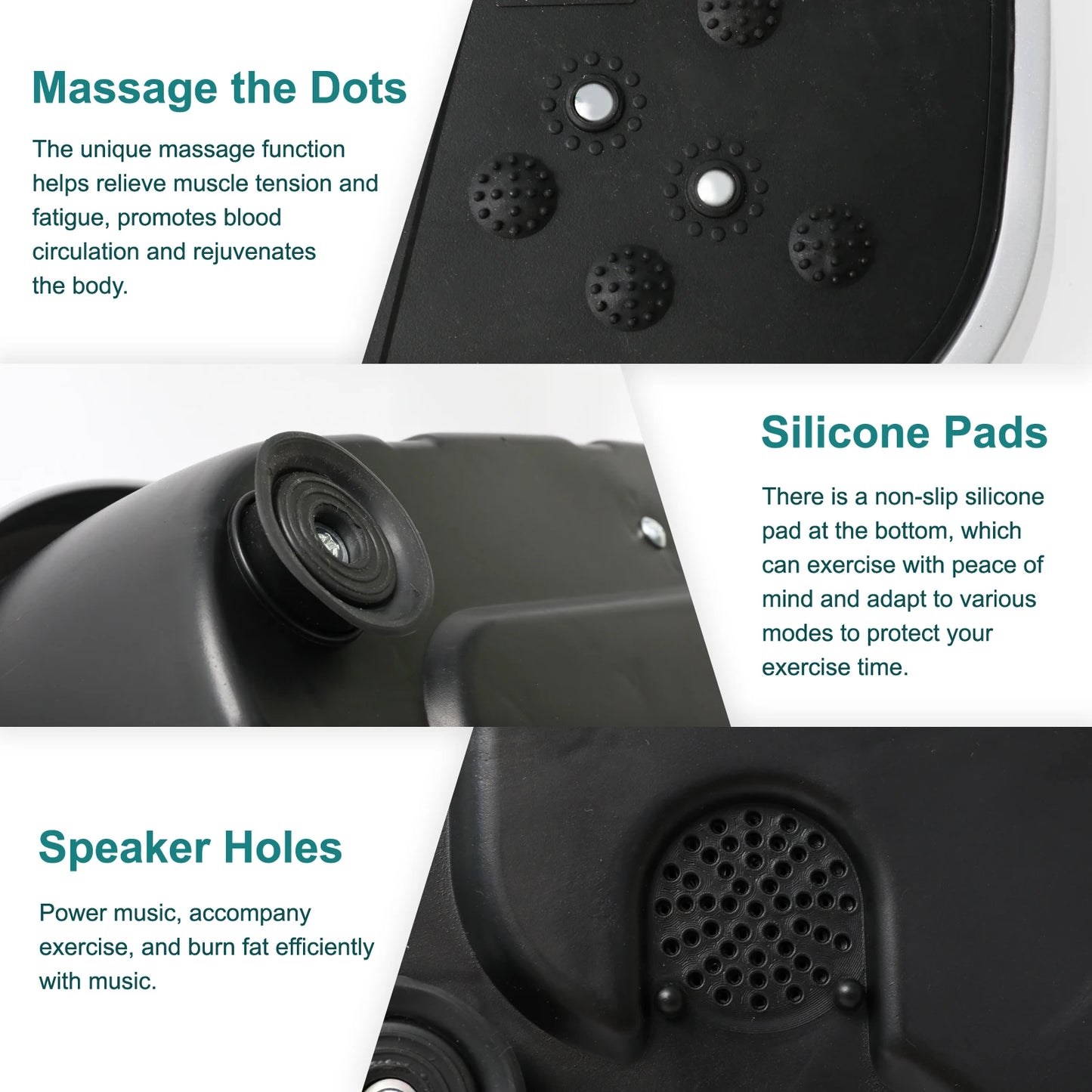 Vibration Plate Exercise Machine by N for Home Fitness