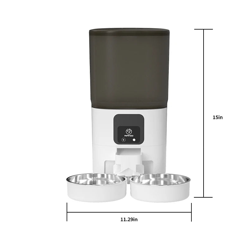 PAPIFEED Smart Automatic Cat Dog Food Feeder 7L Capacity