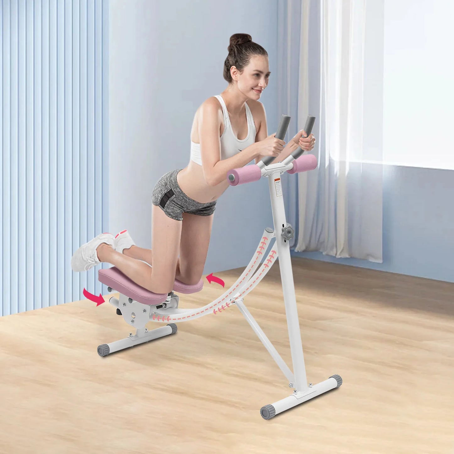 Foldable Ab Machine by NoEnName for Core Strength Training