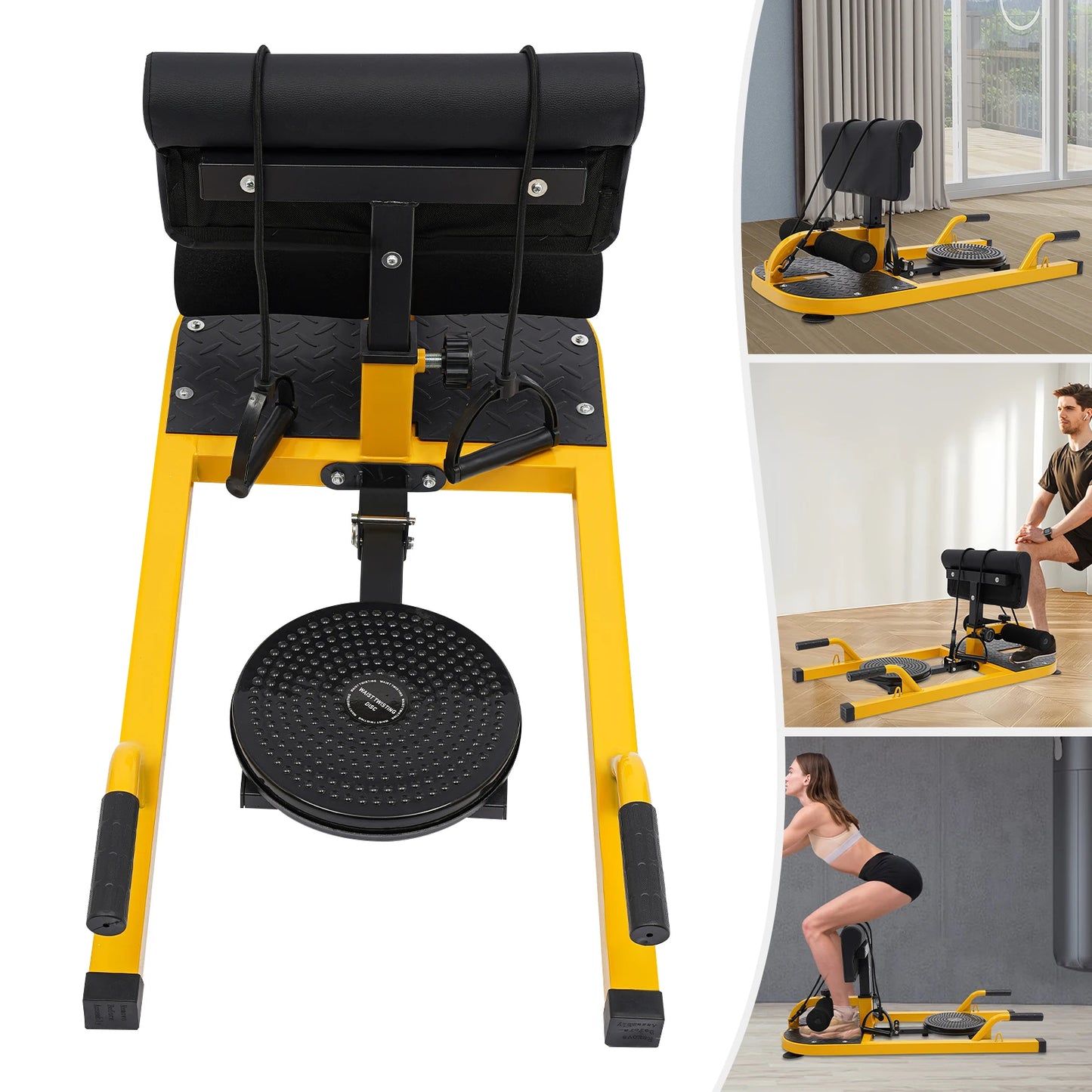 Adjustable Deep Squat Machine for All Fitness Levels
