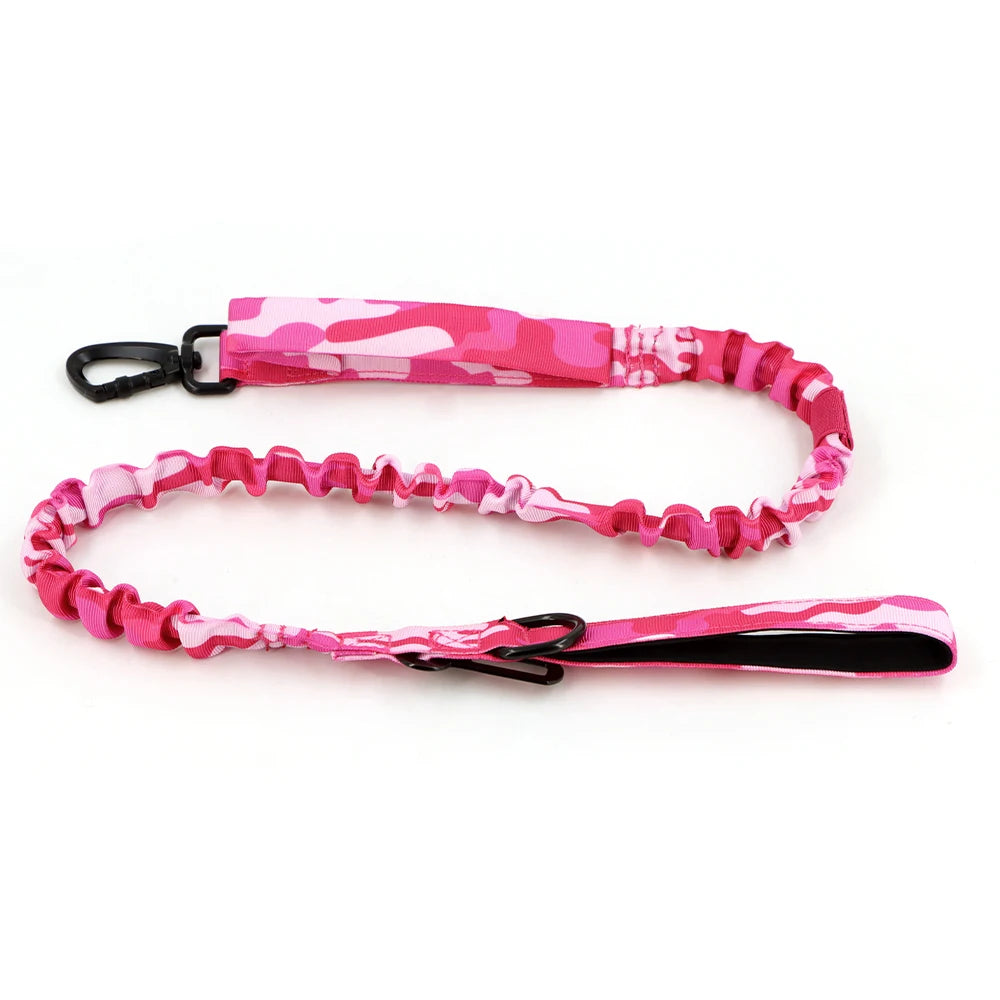 Petravel Military Pink Camouflage Dog Harness for Training
