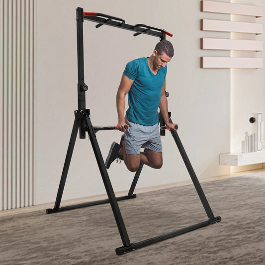 Hign-concerned Adjustable Triangular Pull Up Bar Station